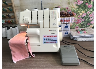 Juki MO-766 máy vắt sổ chập 4 chỉ,vắt sổ 3 chỉ,cuốn biên
