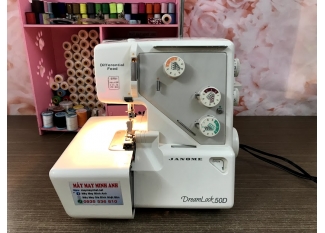 vắt sổ 3 chỉ Janome Dreamlock 50D