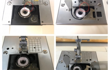 Cách cho suốt chỉ vô máy may gia đình Brother đúng chuẩn