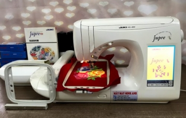 Máy may gia đình juki giá thị trường bao nhiêu tiền trên một máy?