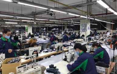 Doanh thu tăng đột biến nhờ sản xuất khẩu trang